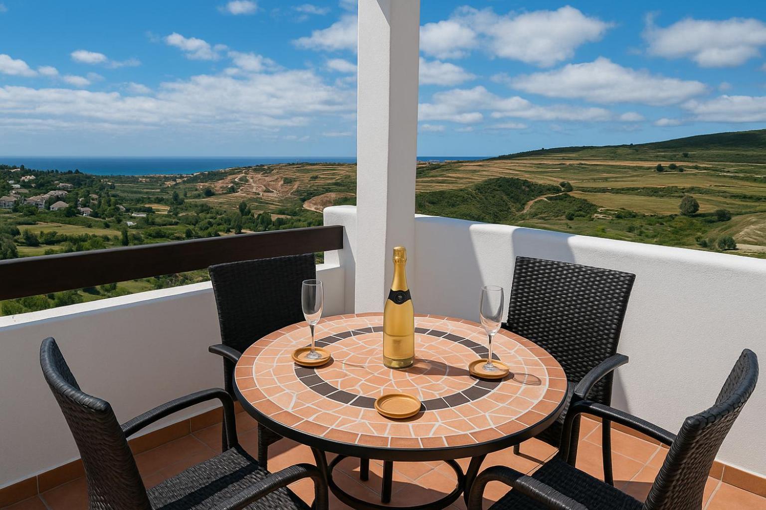 אסטפונה Penthouse Sea View - Valle Romano Golf מראה חיצוני תמונה